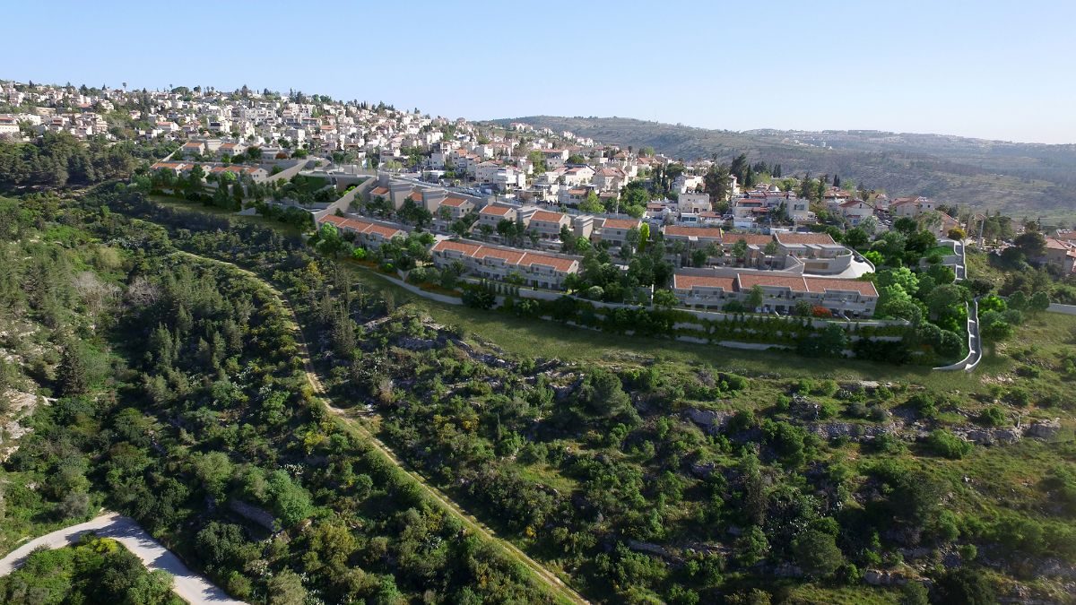 פרט מתוך פרויקט מבשרת ציון